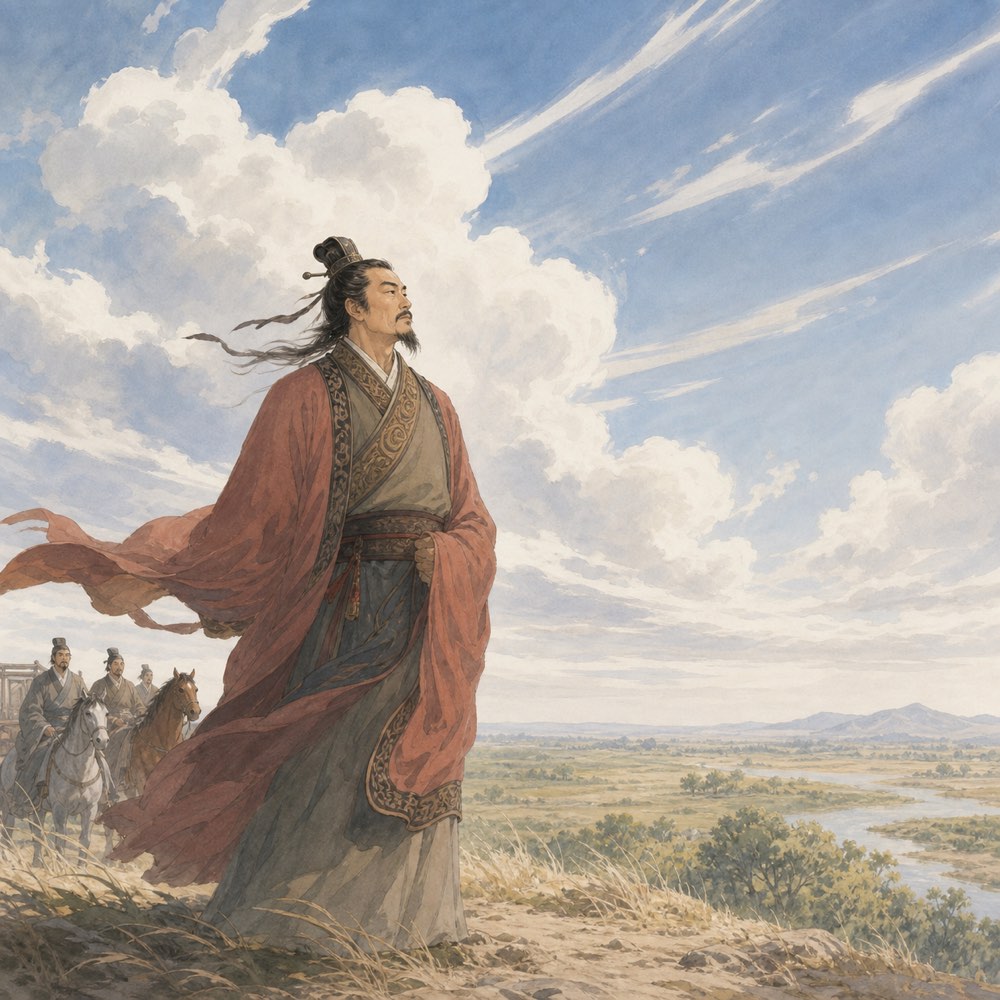 《大风歌》诗意配图