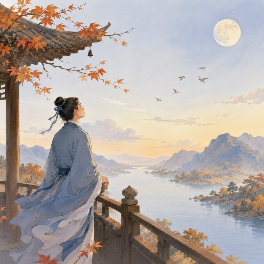 《丑奴儿·书博山道中壁》诗意配图